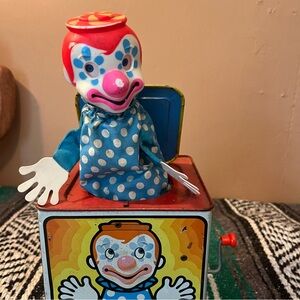 VINTAGE Jack in the Music Box Toy
